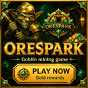 OreSpark animated promo banner 125 by 125